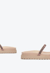 SANDÁLIA PAPETE BRILHO ROSA CLARO S 20733 0064 0022 SCHUTZ - Vintedoisk